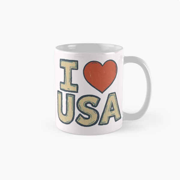 Item preview, I Love USA  designed and sold by PamLeeDesign.