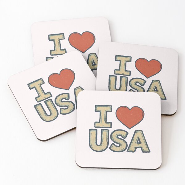 Item preview, I Love USA designed and sold by PamLeeDesign.
