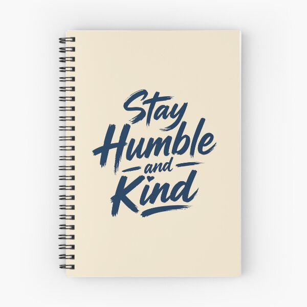 Item preview, Stay Humble and Kind Brush Lettering designed and sold by DavidTeeStudio.