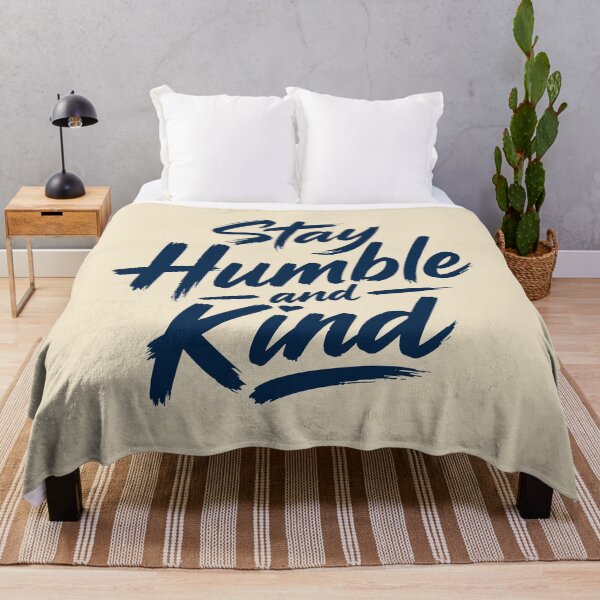 Item preview, Stay Humble and Kind Brush Lettering designed and sold by DavidTeeStudio.