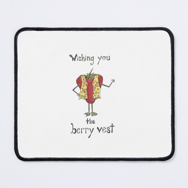 Item preview, Wishing you the Berry Vest (Very Best)! designed and sold by ArtByAbend.