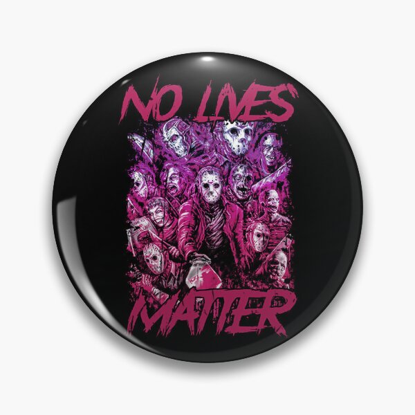 Item preview, No Lives Matter Pink Horror Slasher Squad Graphic designed and sold by Anselle.