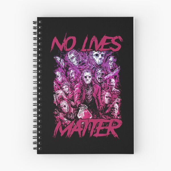 Item preview, No Lives Matter Pink Horror Slasher Squad Graphic designed and sold by Anselle.