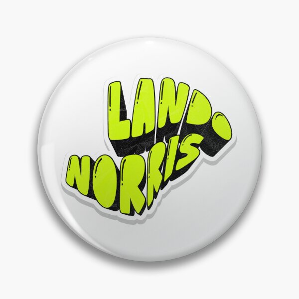 Item preview, Lando Norris (White Outline) designed and sold by BTWCards.