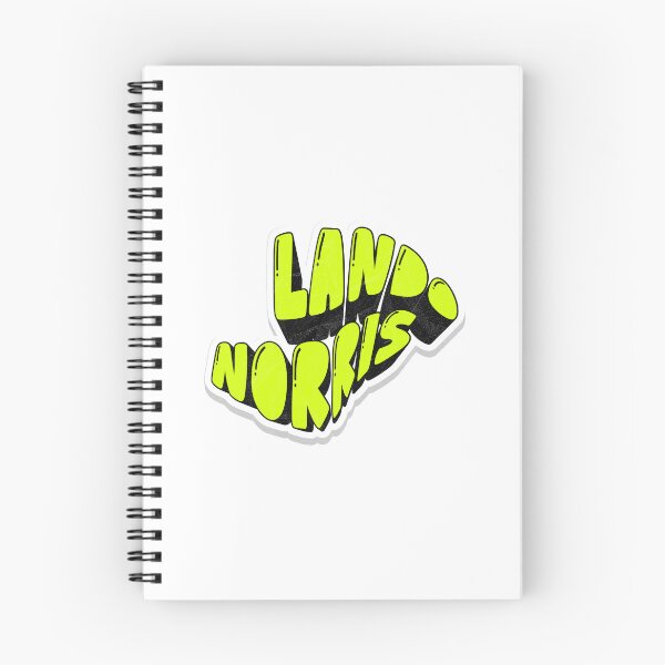 Item preview, Lando Norris (White Outline) designed and sold by BTWCards.