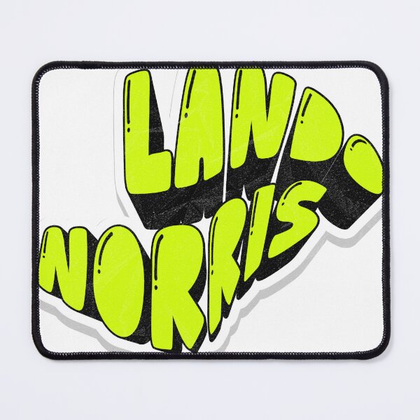 Item preview, Lando Norris (White Outline) designed and sold by BTWCards.