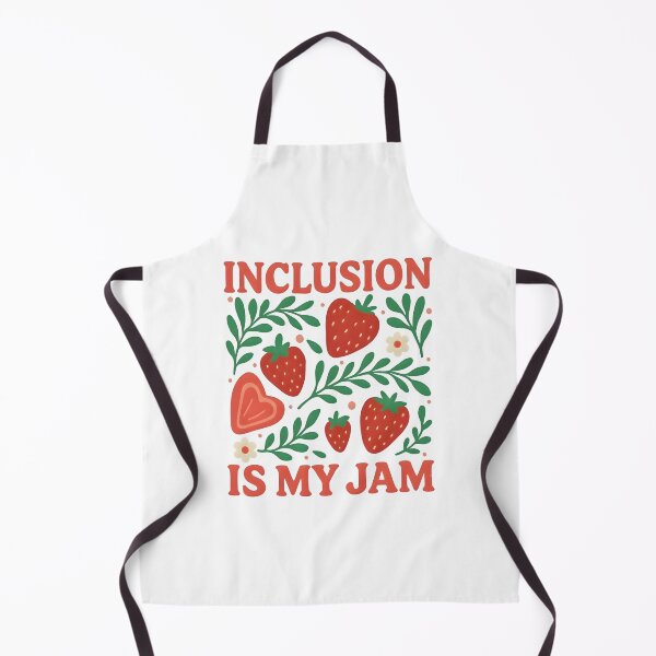 Item preview, Inclusion Is My Jam Shirt, Strawberry Graphic Tee, Inclusive Positive Message Design, Cute Fruit Lover Gift, Whimsical Summer Aesthetic designed and sold by Zumbiavia.