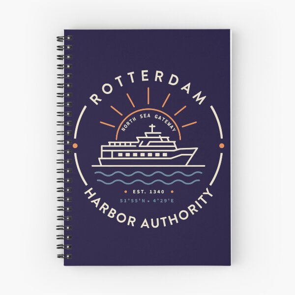 Item preview, Rotterdam Harbor Authority Vintage Maritime Badge  designed and sold by N72 Heritage.