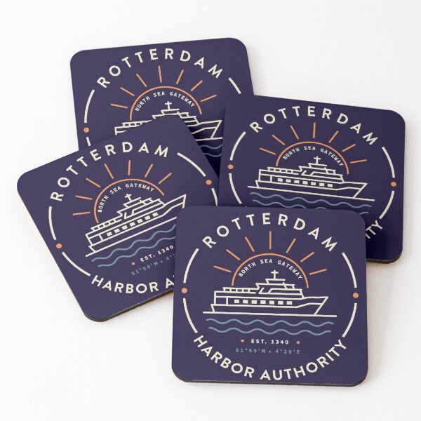 Item preview, Rotterdam Harbor Authority Vintage Maritime Badge  designed and sold by N72 Heritage.