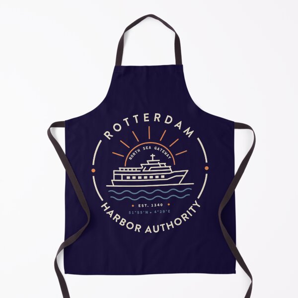 Artikelvorschau, Historisches maritimes Abzeichen der Rotterdamer Hafenbehörde entworfen und verkauft von N72 Heritage.