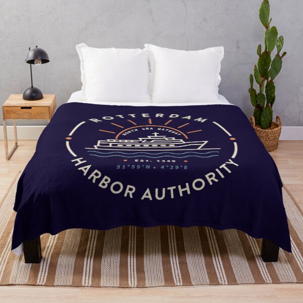 Item preview, Rotterdam Harbor Authority Vintage Maritime Badge designed and sold by N72 Heritage.