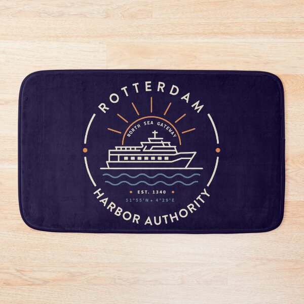 Item preview, Rotterdam Harbor Authority Vintage Maritime Badge  designed and sold by N72 Heritage.