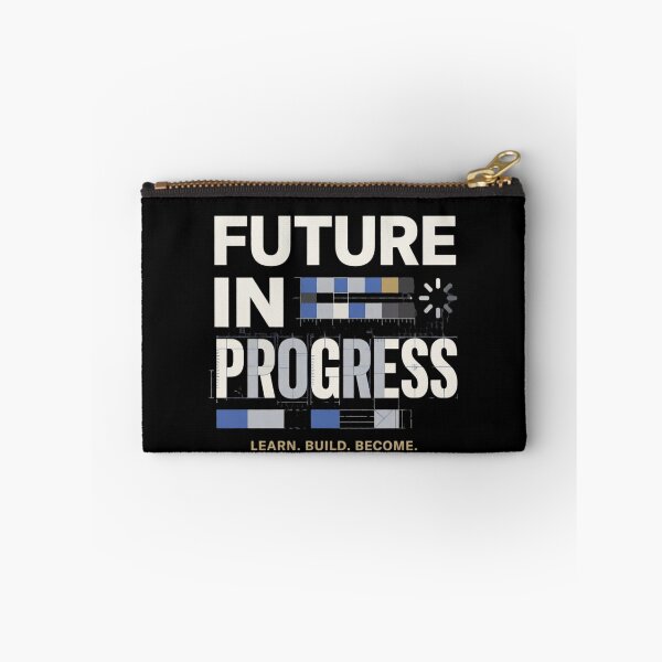 Item preview, Future in Progress | Premium Student STEM Typography designed and sold by Amr Darwish Graphic designer.