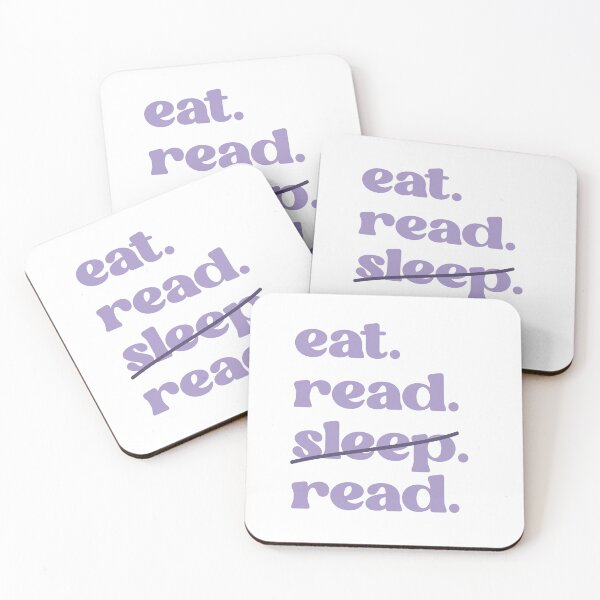 Item preview, Eat. Read. Sleep. Repeat. typography designed and sold by Shuusui.