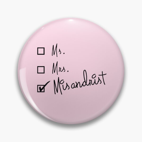 Item preview, Ms. Mrs. Misandrist Check box - Funny 4B Girl Power Feminist  designed and sold by ICANTWithoutCOFFEE.