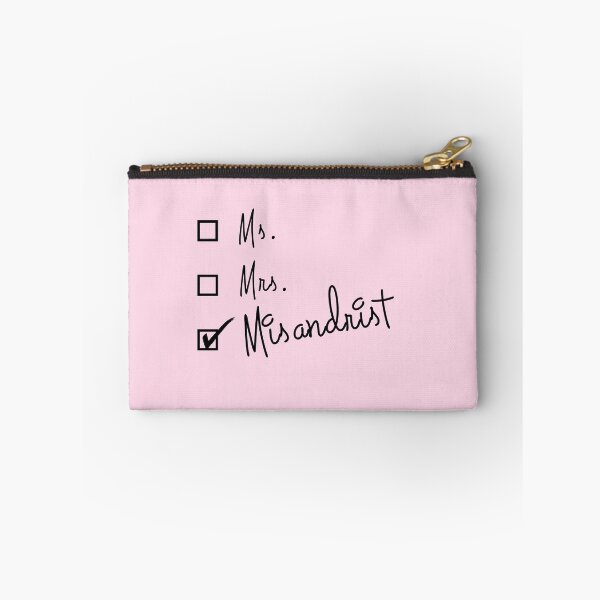 Item preview, Ms. Mrs. Misandrist Check box - Funny 4B Girl Power Feminist  designed and sold by ICANTWithoutCOFFEE.
