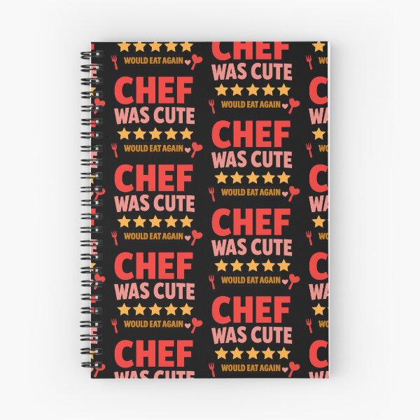 Item preview, Chef Was Cute Would Eat Again Funny Restaurant Review designed and sold by TeeTimeTreasure.