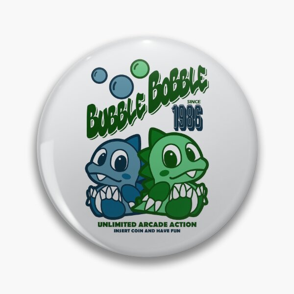Item preview, Bubble Bobble 1986 designed and sold by Sarcastic Panda.