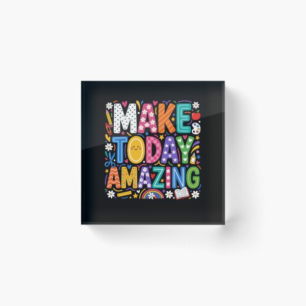 Item preview, Make Today Amazing Positive Motivation designed and sold by yoddel.