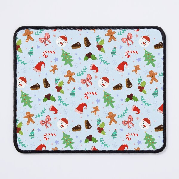 Item preview, Christmas Gingerbread Seamless Pattern designed and sold by SoftlyStillBy-Nithya.