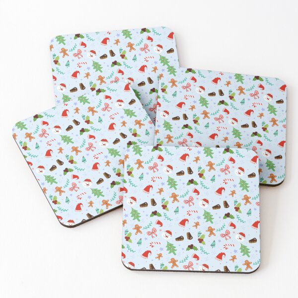Item preview, Christmas Gingerbread Seamless Pattern designed and sold by SoftlyStillBy-Nithya.