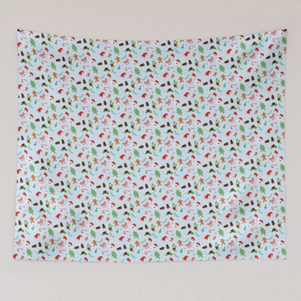 Item preview, Christmas Gingerbread Seamless Pattern  designed and sold by SoftlyStillBy-Nithya.
