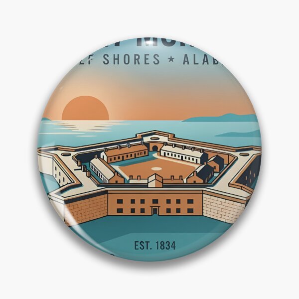 Item preview, Fort Morgan Gulf Shores Alabama designed and sold by DetourDgn.
