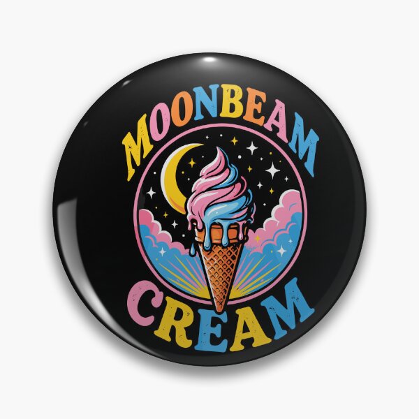 Item preview, Moonbeam Cream Ice Cream Cone Cosmic Dessert designed and sold by yoddel.