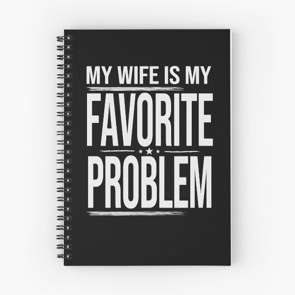 Item preview, My Wife Is My Favorite Problem Funny Marriage Humor designed and sold by yoddel.