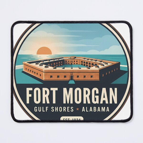 Item preview, Fort Morgan Gulf Shores Alabama designed and sold by DetourDgn.