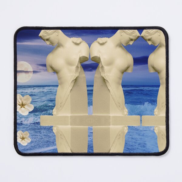 Item preview, Greek Reflection Original Collage Art designed and sold by AnimaliaStar.