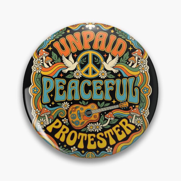 Item preview, Hippie Peace Protest designed and sold by Art-Max.