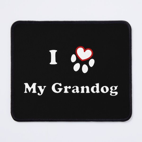 Item preview, I Love My Grandog Heart Paw Print Pet Animal designed and sold by SoyLamderma.