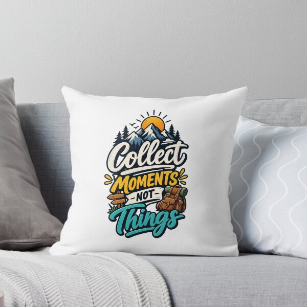 Item preview, Collect Moments Not Things Vintage Travel Design designed and sold by lovepower.