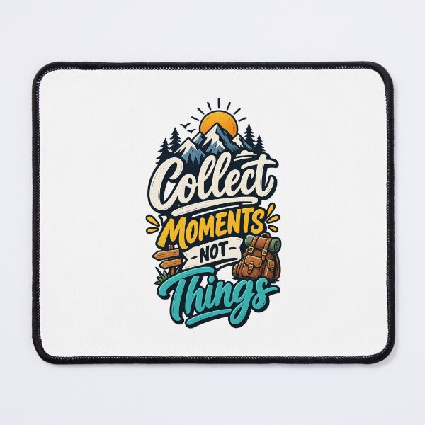Item preview, Collect Moments Not Things Vintage Travel Design designed and sold by lovepower.