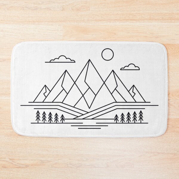 Item preview, Modern Outdoor Adventure SVG designed and sold by GabeMountainArt.