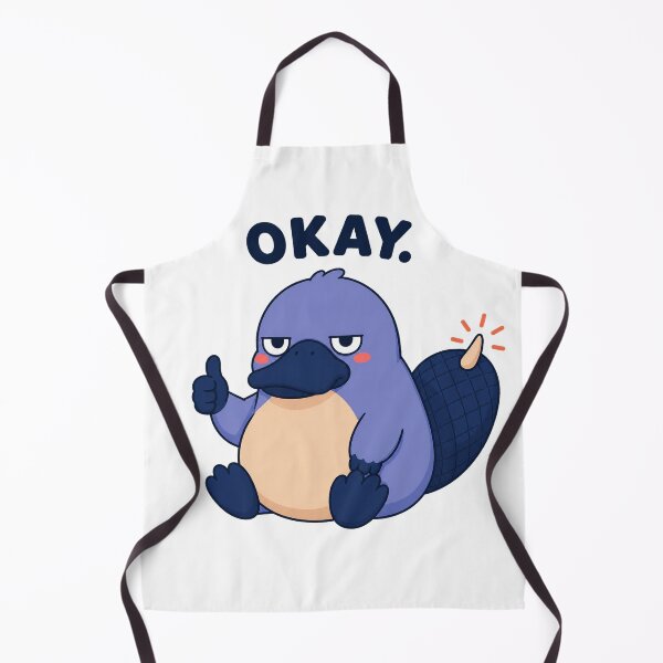 Item preview, Okay – Unimpressed Platypus Reaction designed and sold by OddFellasClub.