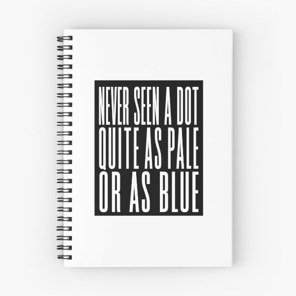 Item preview, Never Seen A Dot Quite As Pale Or As Blue - boygenius inspired design (by Daily Ghost Graphics) designed and sold by DailyGhost.