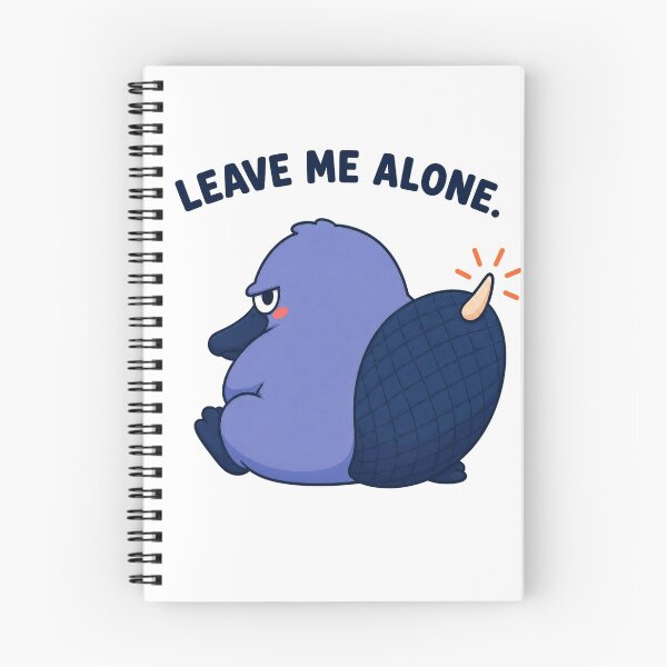 Item preview, Leave Me Alone – Grumpy Introvert Platypus designed and sold by OddFellasClub.