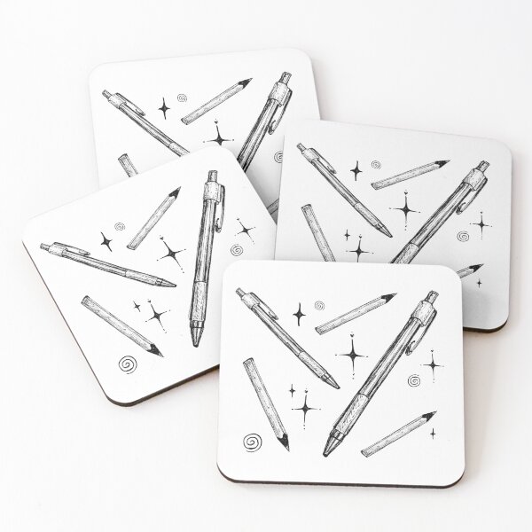 Item preview, Whimsical Pens <3 (for light coloured products) designed and sold by sofya-li13.