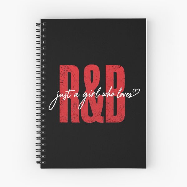 Item preview, Just A Girl Who Loves R&B designed and sold by RamblingerArt.