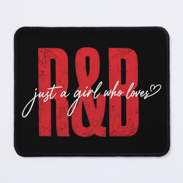 Item preview, Just A Girl Who Loves R&B designed and sold by RamblingerArt.