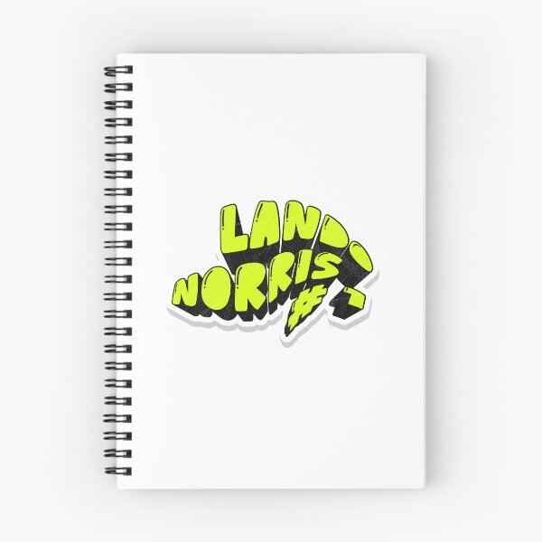 Item preview, Lando Norris #1 (White Outline) designed and sold by BTWCards.