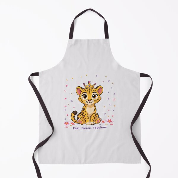 Item preview, Fabulous Cheetah Princess - Cute Birthday Cub Graphic designed and sold by ArthousePromos.