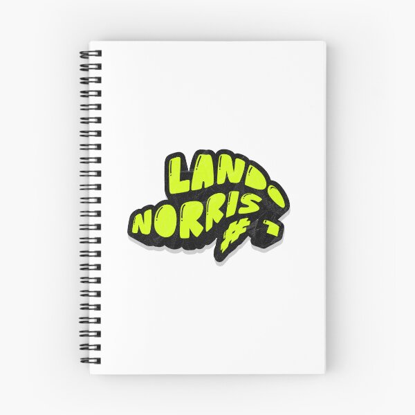 Item preview, Lando Norris #1 (Black Outline) designed and sold by BTWCards.