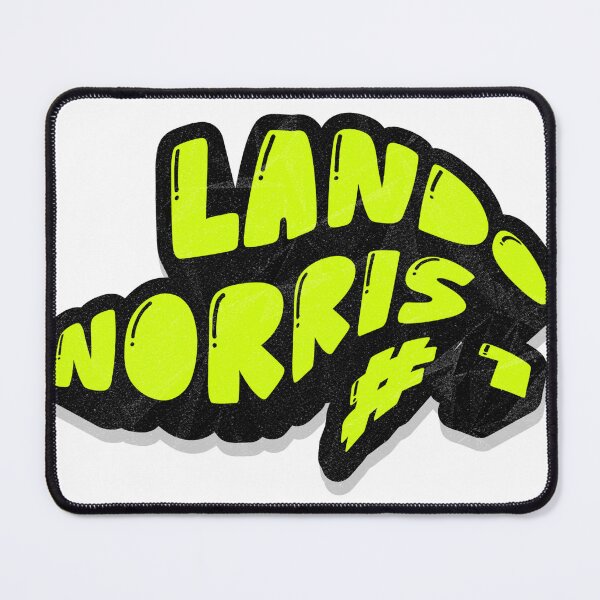Item preview, Lando Norris #1 (Black Outline) designed and sold by BTWCards.