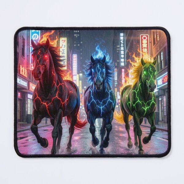 Item preview, Tokyo Neon Elemental Stallions designed and sold by DWolf04.
