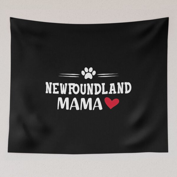 Item preview, Newfoundland Mama Paw Heart Dog Lover Gift designed and sold by SoyLamderma.