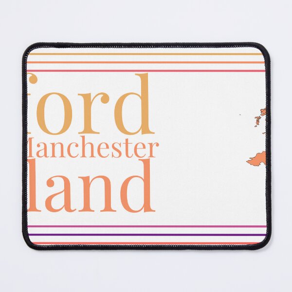 Item preview, Salford Greater Manchester England City Marked On Map designed and sold by TheIconSmith.