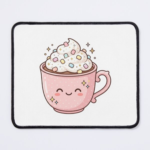 Item preview, Kawaii Hot Chocolate Mug – Cute Drink Sticker designed and sold by Cerys-GS.
